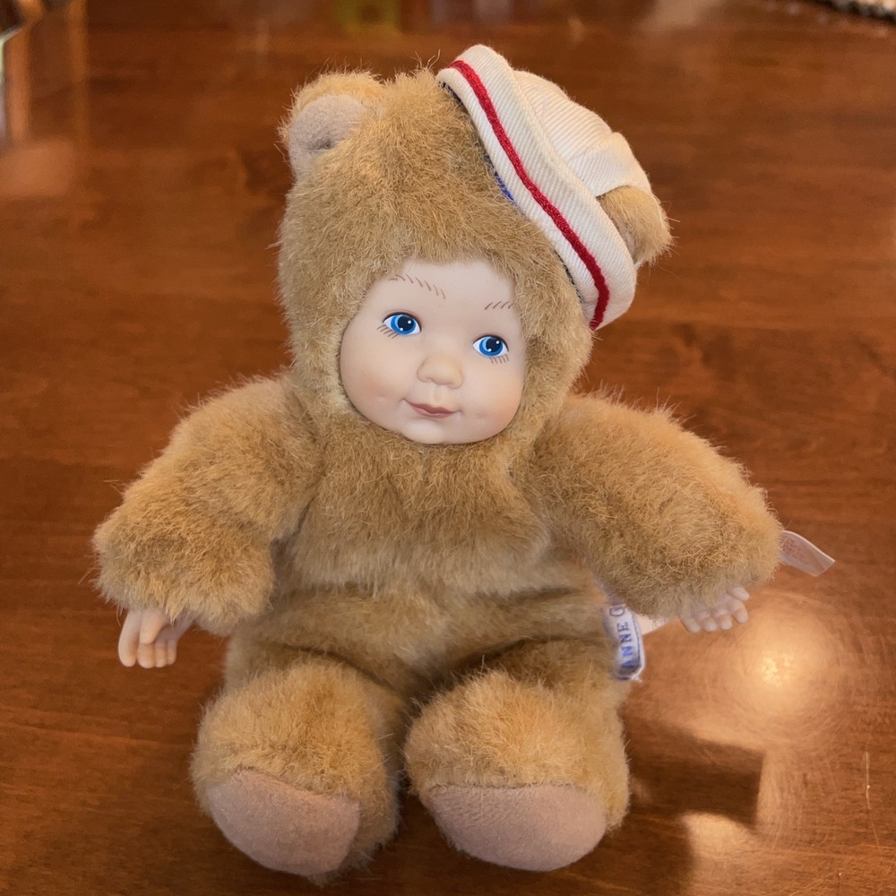 Anne‎ Geddes Plush Sailor Doll/Bear 5" 2002 Unimax Toy's Limited Adorable
